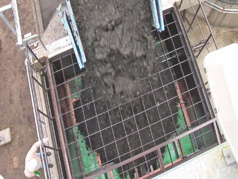 Bunker mit fremdstoffabtrennung Bunker mit fremdstoffabtrennung