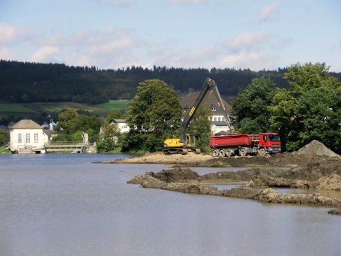 Flussentschlammung Umwelttechnik