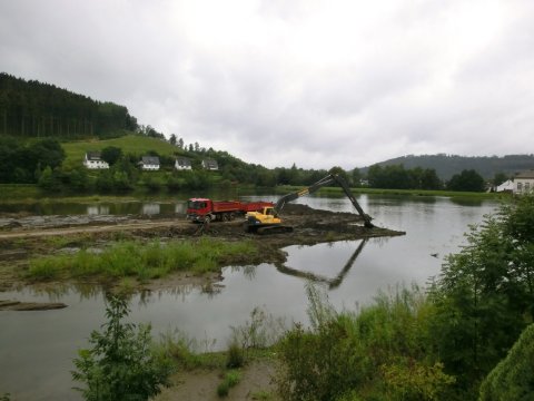 Flussentschlammung Olsberg